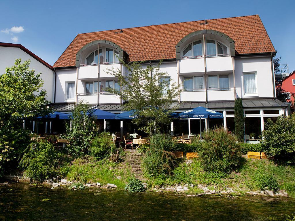 Hotel Kreuz Gaestehaus Und Lauchertbar Mit Terrasse Gammertingen Екстер'єр фото